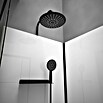 Aurlane Designdusche Graphic (80 x 110 x 225 cm, Schwarz/Weiß) | BAUHAUS
