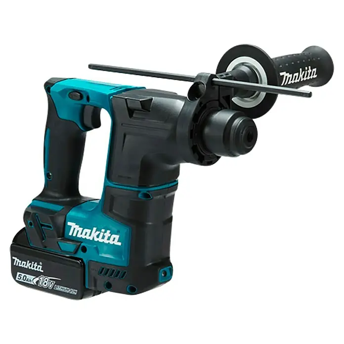 Makita LXT 18V Akku-Bohrhammer DHR171RAJ - 18 V, 2 Akkus, 1,2 J - Makita Akku-Bohrhammer mit Zusatzgriff für präzises Arbeiten. Das ideale Werkzeug für Bau und Renovierung.