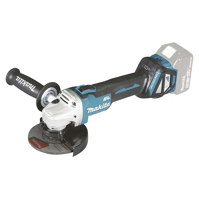 Makita LXT 18V Akku-Winkelschleifer DGA511Z - Ohne Akku, Durchmesser Scheibe: 125 mm - Akku-Winkelschleifer von Makita für anspruchsvolle Schleifarbeiten mit hoher Leistung und langer Lebensdauer.
