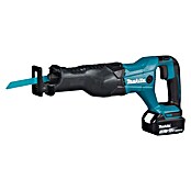 Makita Caladora de batería (18 V, 1 batería, 5 Ah, Número de carreras marcha en vacío: 0 - 2.800 carreras/min)