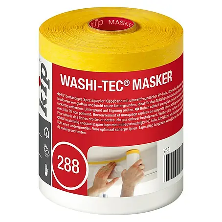 Kip  Lámina protectora con borde adhesivo Washi-Tec 288