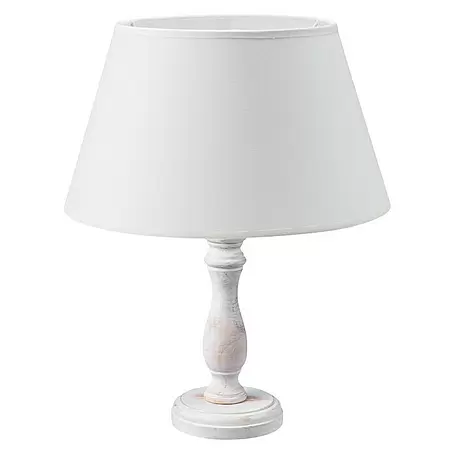 Tischleuchte Set Femme 27 Vintage White Largo