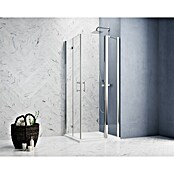 GEO Hit Pro Eckdusche B-PE420 (100 x 80 x 202,2 cm, Beschichtet, Chrom, Glasstärke: 6 mm) | BAUHAUS
