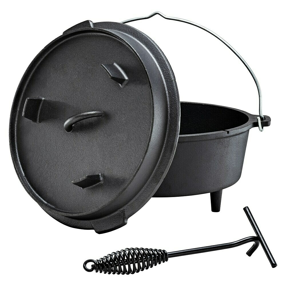 HaptIQ 24cm/4.8L Dutch Oven Silver main image 1