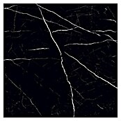 Feinsteinzeugfliese Black Marble (120 x 120 cm, Schwarz, Glänzend) | BAUHAUS