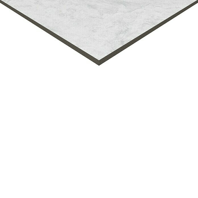 Feinsteinzeugfliese Geo White (60 x 120 cm, Weiß, Schimmernd) | BAUHAUS