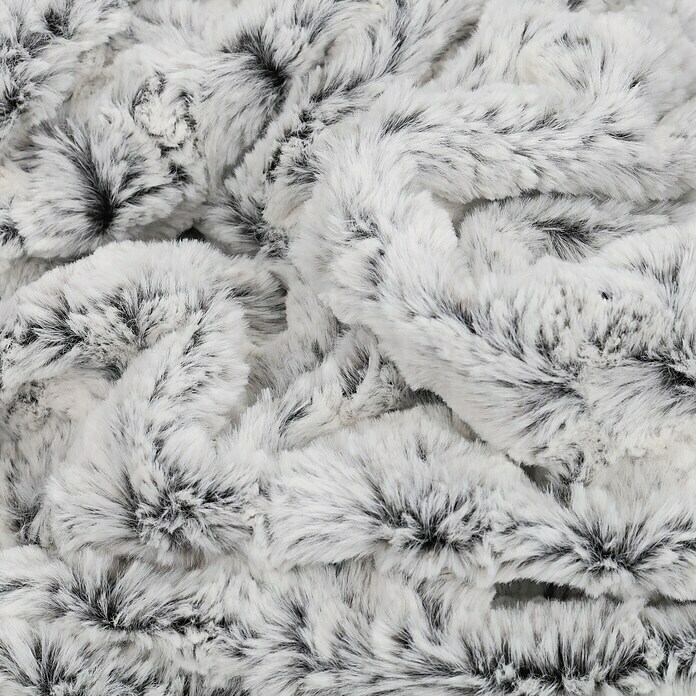 Decke SmoothSchwarz, 200 x 150 cm, 100 % Polyester Detail Shot