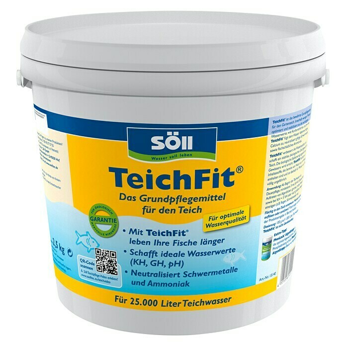 Söll Grundpflegemittel TeichFit2,5 kg Front View