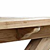 Siena Garden Gartentisch Cardiff (L x B x H: 180 x 100 x 76 cm, Teak, Rechteckig, Naturbraun) | BAUHAUS