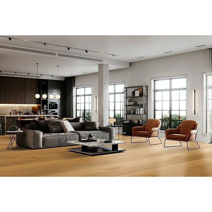 Susify Furnierboden Oak Pure1.900 x 190 x 8 mm, Landhausdiele Mood Shot