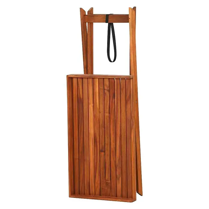 Siena Garden Serviertisch Minera - L x B x H: 80 x 45 x 99,5 cm, Akazie, Naturbraun - Attraktive und hochwertige Outdoor-Dusche aus Akazienholz, ideal für Ihren Garten. Genießen Sie eine erfrischende Dusche im Freien mit dieser Dusche.