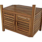 Siena Garden Grillküchen-Modul Riva (Natur/Dunkelgrau, B x T x H: 75 x 52 x 87 cm, Holz, Unterschrank) | BAUHAUS