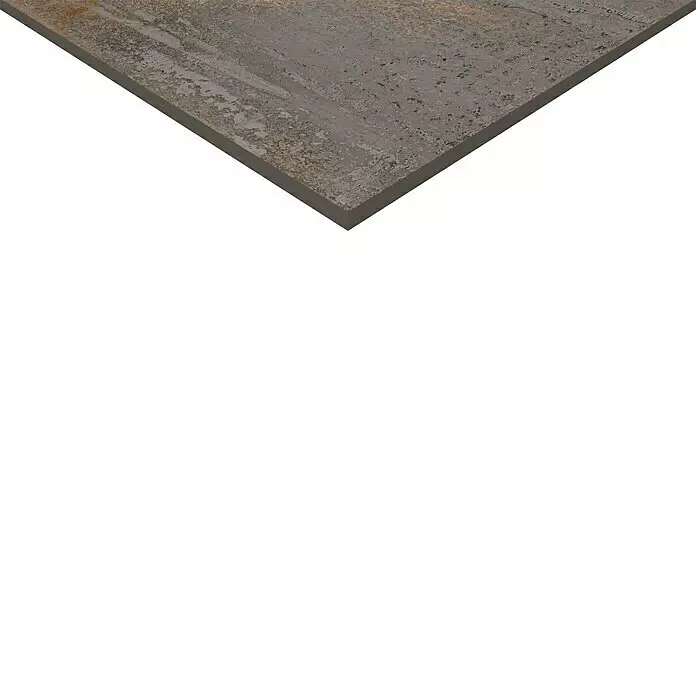 Feinsteinzeugfliese Metallic Black - 100 x 100 cm, Schwarz, Matt - Detailaufnahme
