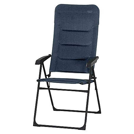 Siena Garden Campingstuhl Premium (Rückenlehne verstellbar, Blau, B x T x H: 70,5 x 59 x 118 cm)