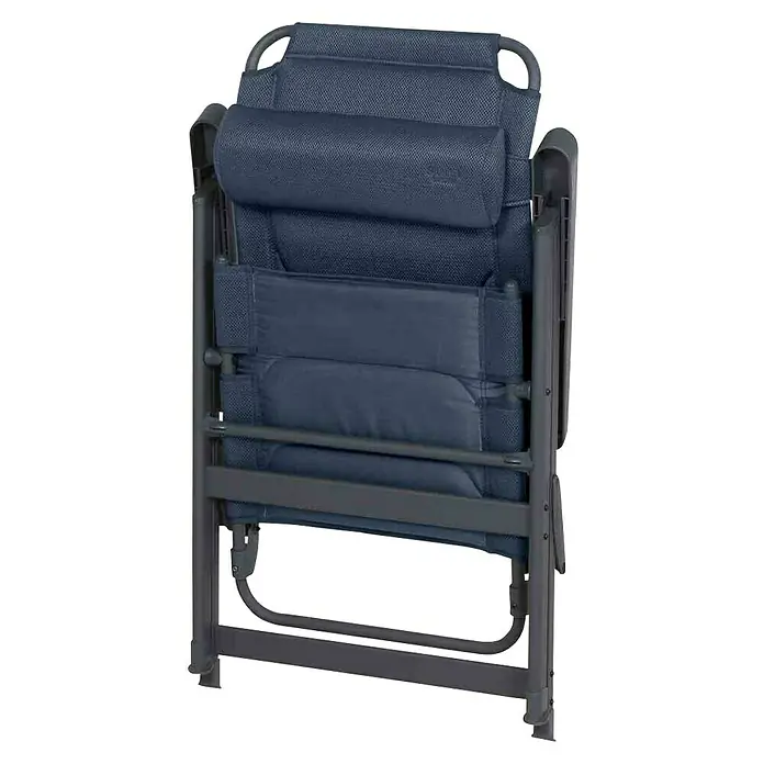 Siena Garden Garten-Positionssessel Premium + - Rückenlehne verstellbar, Blau, B x T x H: 61 x 67,5 x 121 cm - Dunkelblauer Relaxsessel mit verstellbarer Rückenlehne und Kopfstütze für optimalen Komfort. Ideal für Entspannung im Freien.