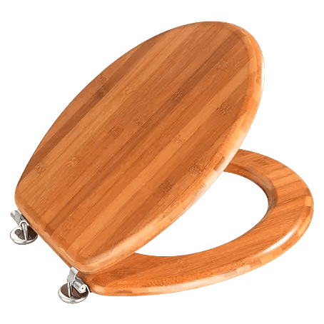 Wenko WC-Sitz Bambus - Holz, Dunkelbraun online kaufen bei BAUHAUS