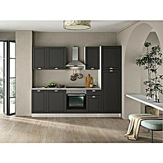 Marinelli Cucine Montažna kuhinja Adriana (Širina: 270 cm, Sive boje, S električnim uređajima)
