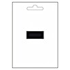 Folienzeichen (Buchstabe P, 10 cm, PVC, Schwarz)