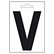 Folienzeichen (Buchstabe U, 10 cm, PVC, Schwarz)