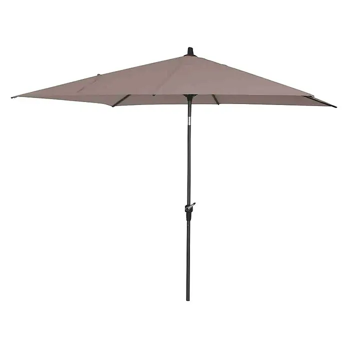 Siena Garden Marktschirm AvioTaupe, L x B: 250 x 200 cm