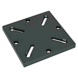 Siena Garden Adapterplatte Bodenständer (Passend für: Schirme mit einem Lochabstand von 64 mm bis 113 mm, Stahl)