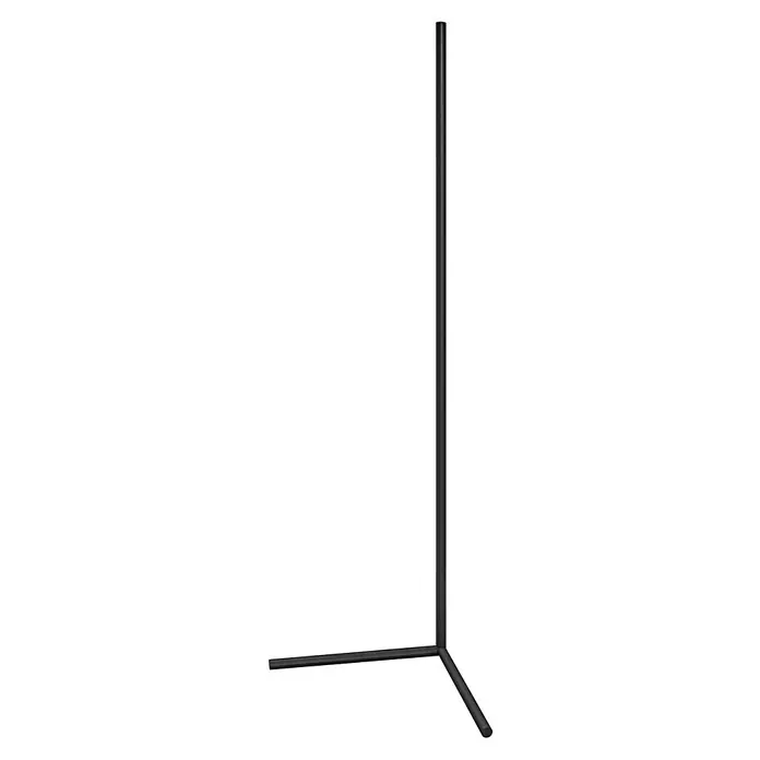 Ledvance Smart+ WiFi LED-Stehleuchte Floor Corner - Höhe: 72 cm, Aluminum, Kaltweiß - Schwarzer Stehlampenfuß, minimalistisches Design mit drei schlanken Beinen und einem vertikalen Stab. Elegante und moderne Beleuchtungslösung.