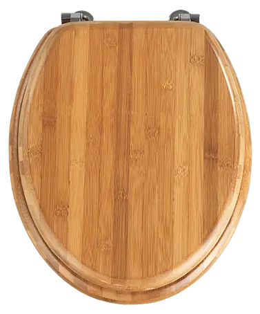 Wenko WC-Sitz Bambus - Holz, Dunkelbraun online kaufen bei BAUHAUS