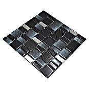 Mosaikfliese DAZZLE 05B (30 x 30 cm, Schwarz, Glänzend)