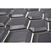 Mosaikfliese Diamant CG MD 7BM (25,2 x 26,5 cm, Schwarz, Matt)