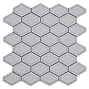 Mozaik pločica Diamant CG MD 3WM  (25,2 x 26,5 cm, Bijele boje, Mat) | BAUHAUS