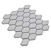 Mozaik pločica Diamant CG MD 3WM  (25,2 x 26,5 cm, Bijele boje, Mat) | BAUHAUS