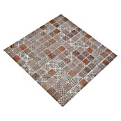 Mosaikfliese Quadrat Eco Mix PATCH 70 (31,5 x 31,5 cm, Braun, Matt)