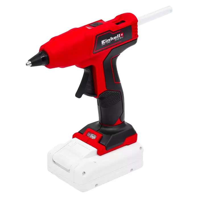 Einhell Power X-Change 18V Akku-Heißklebepistole TE-CG 18 Li-Solo - 18 V, Ohne Akku, Durchmesser Klebepatrone: 11 mm