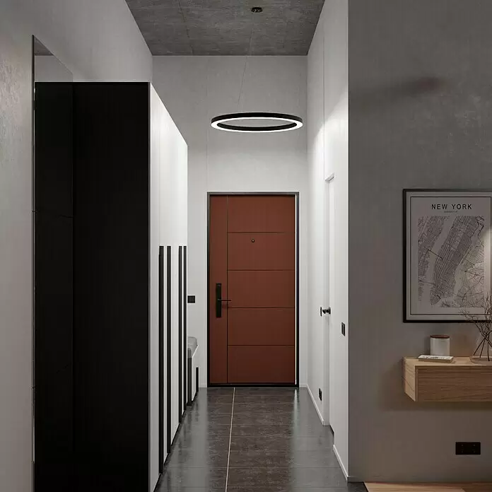 Direct Signs LED-Pendelleuchte Noble - Durchmesser: 800 mm, Schwarz - Stimmungsaufnahme