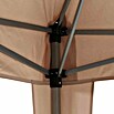 Siena Garden Faltpavillon Starter (B x T: 300 x 300 cm, Farbe Dach: Taupe) | BAUHAUS