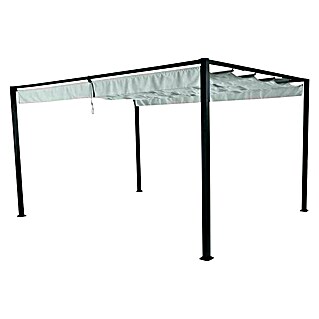 Siena Garden Raffpavillon Sky (B x T: 400 x 300 cm, Farbe Dach: Lichtgrau)