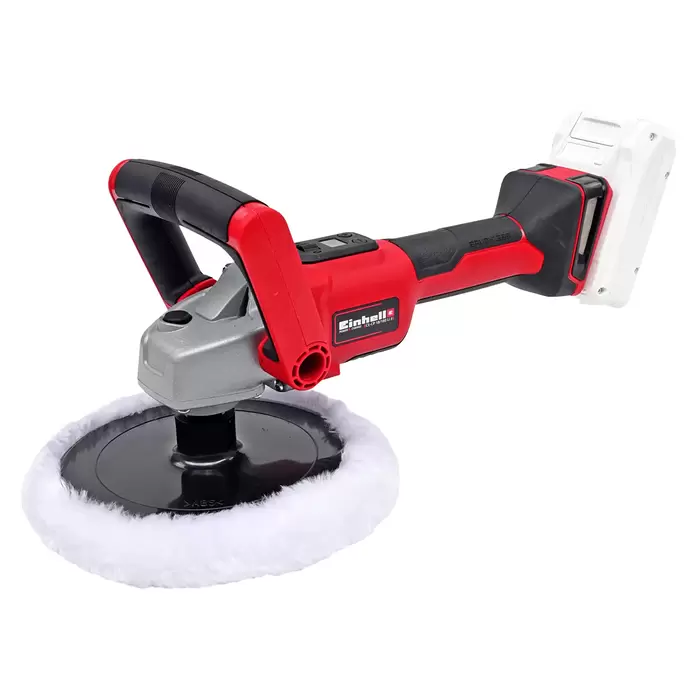 Einhell PXC 18V Pulidora de batería CE-PE 18/180 LI E Solo - 18V, Sin batería, Diámetro disco: 180 mm