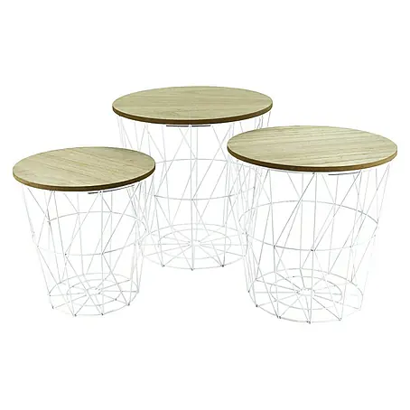 Mesa auxiliar de jardín Luke