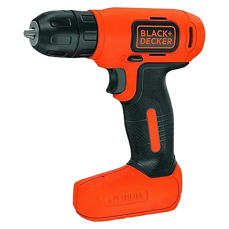 Black+Decker  Atornillador de batería BDCD8GPA + 10 accesorios y flexómetro