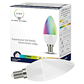 Müller-Licht Tint LED-Leuchtmittel (E14, 6 W, 470 lm, Warmweiß)