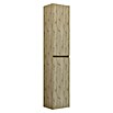 Bad-Hochschrank Aqua (Rovere Nodato Asteiche-Dekor, Wandmontage) | BAUHAUS