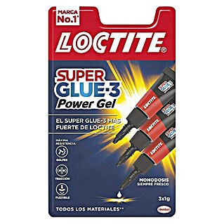 Loctite Adhesivo instantáneo Super Glue-3 Power flex (1 g)