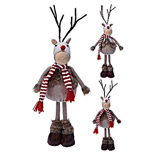 Decoratief figuur Rendier (Meerkleurig, 1 st., 48 cm)