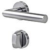 Diamond Doors Zimmertürgarnitur L-Form Premium (Edelstahl, L-Form, Schlitzkopf/Olive) | BAUHAUS