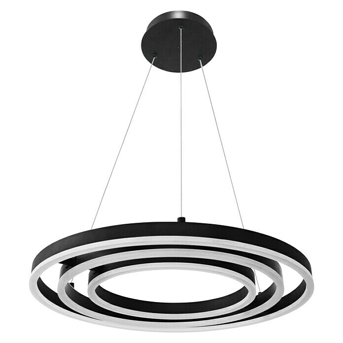 Lavida Ring LED-Pendelleuchte rundØ x H: 50 x 120 cm View From Below