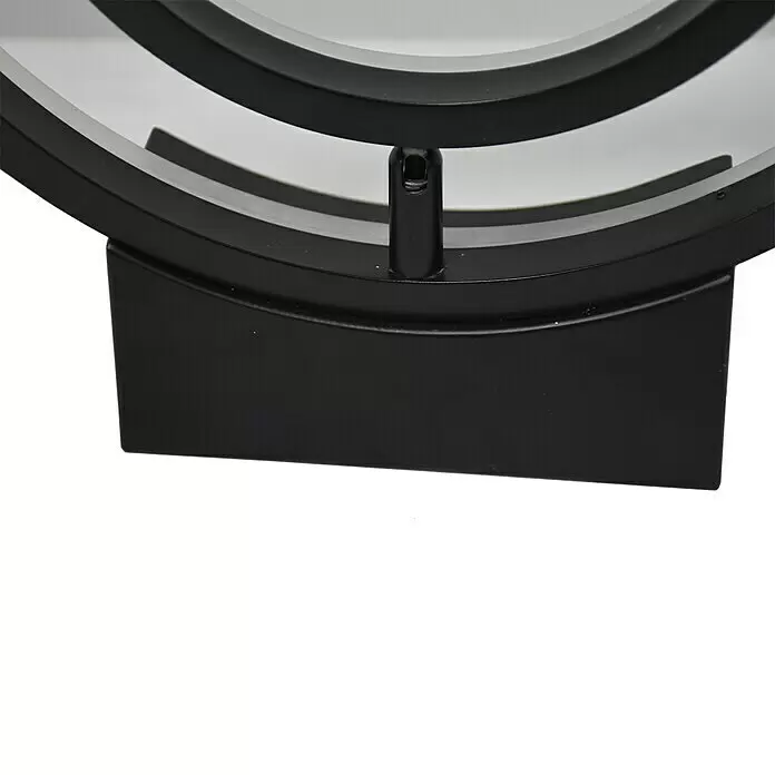 Lavida Ring LED-Wandleuchte - 18 W, L x B x H: 30 x 6 x 34 cm, Schwarz, Neutralweiß - Detailaufnahme