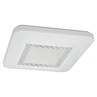 Tween Light LED-Deckenleuchte Maxena (24 W, L x B x H: 43 x 43 x 6,8 cm, Weiß, Warmweiß)