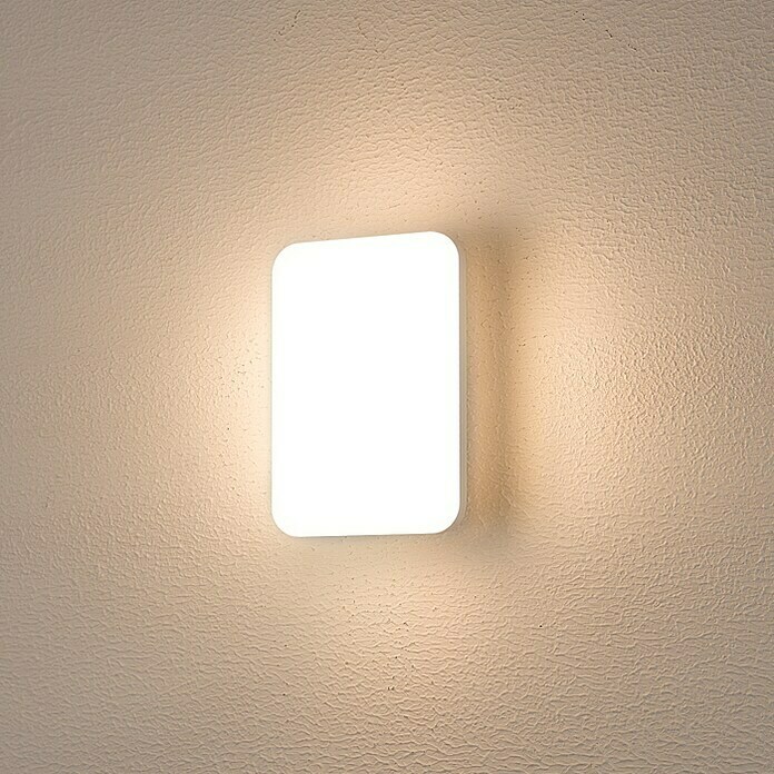 Starlux LED-Außenwandleuchte (10 W, 149 x 83 x 216 mm, Dunkelgrau, IP54) | BAUHAUS