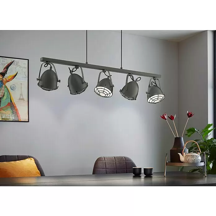 Lavida Pendelleuchte Spot - Höhe: 110 cm, E14 - Stimmungsaufnahme