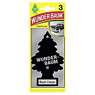 Wunderbaum Lufterfrischer (Black, Gesamtstückzahl: 3)